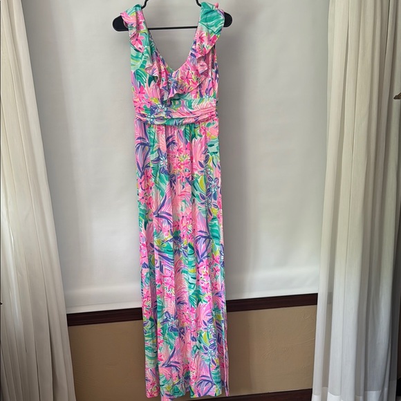 Lilly Pulitzer Mirella Maxi Dress Pattern - Picture 1 of 5